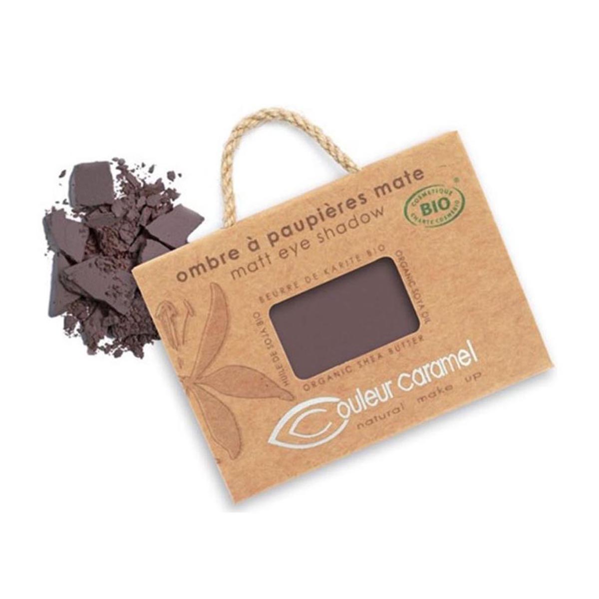 Couleur Caramel Maquillaje Sombra De Ojos 081 Brun Intense Mat 1Un